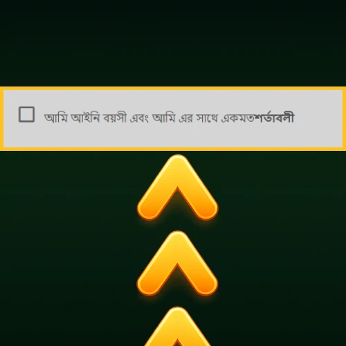 টার্মস অ্যান্ড কন্ডিশনস গ্রহণ করা